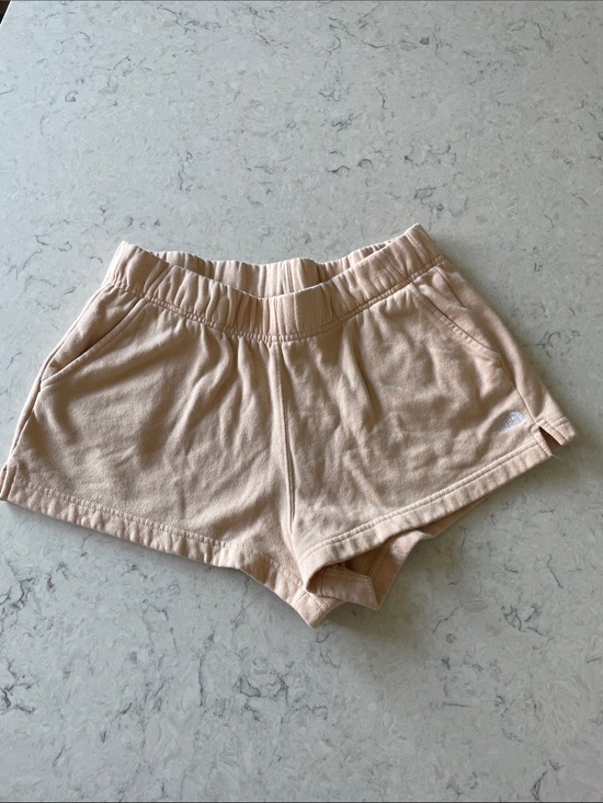The North Face Pants - The North Face Half Dome Women's Peach Elastic-Waist Pull-On Shorts size L